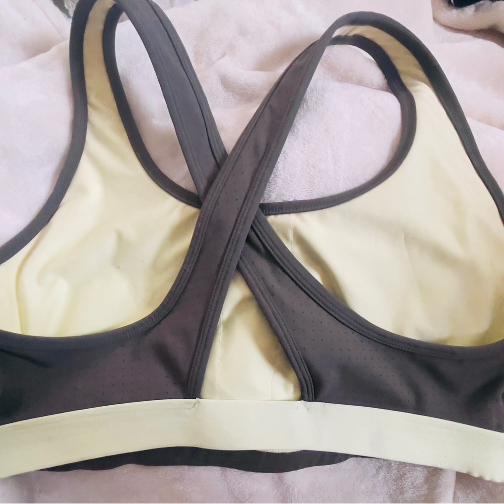 Avia Blue and Gray Strappy Sports Bras - Picture 5 of 8